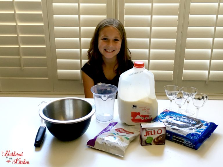Spooky Dirt Worms Dessert Gathered In The Kitchen