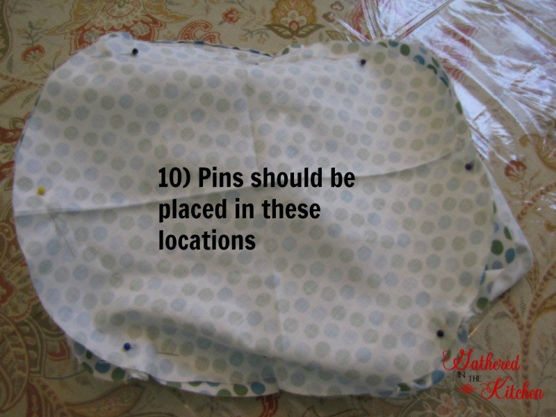 How to Make a Round Basket Liner with Handles: Easy DIY Sewing Tutorial ...