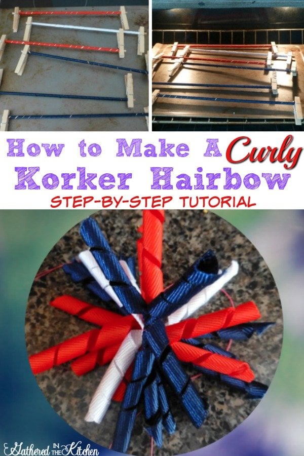 How-to} Make Curly Ribbon Hair Bows - Glorious Treats