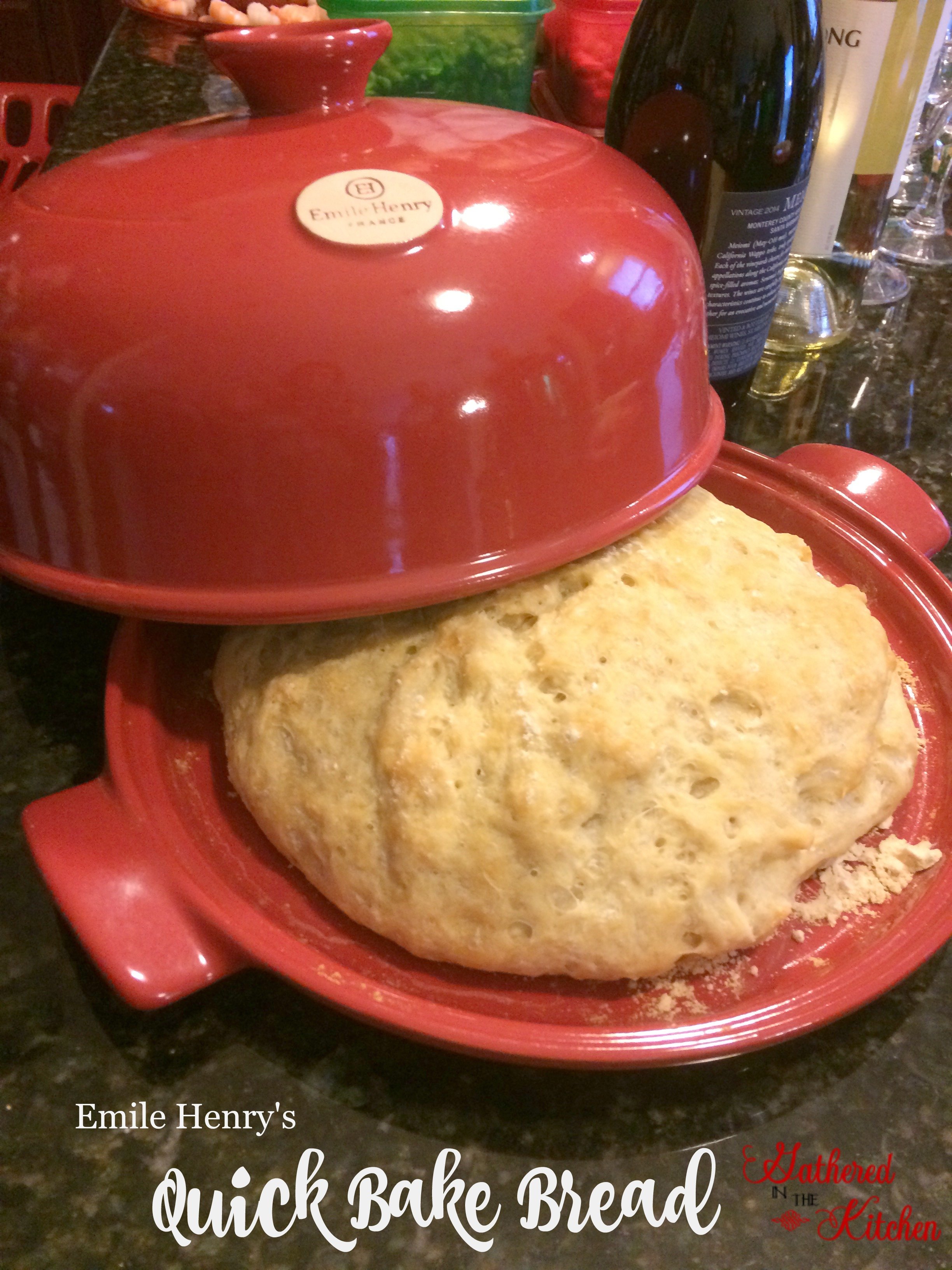 QuickBake Bread Recipe Gathered In The Kitchen