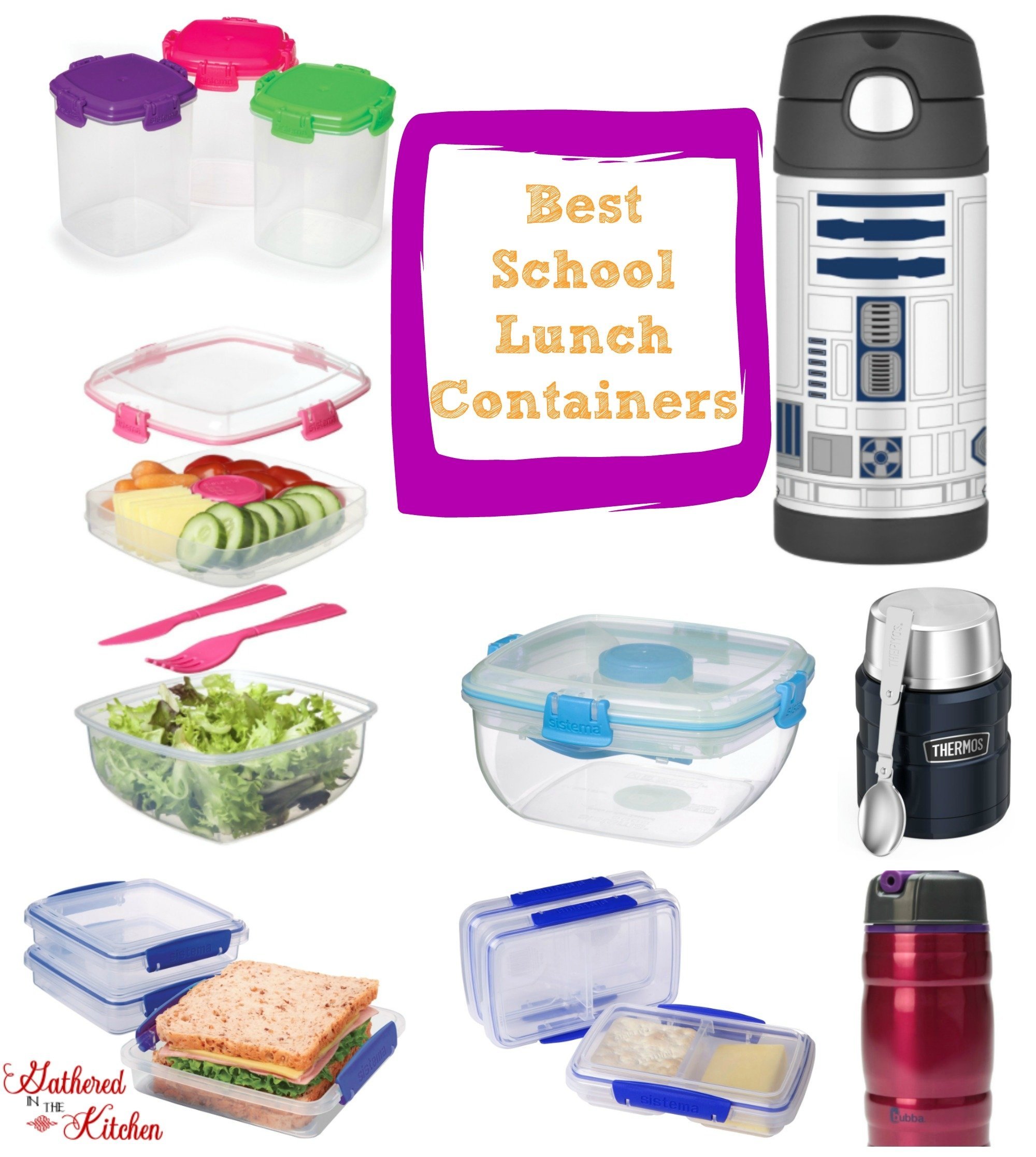 The Best Containers for School Lunch & Snacks