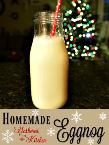 Homemade Eggnog Recipe | Gathered In The Kitchen