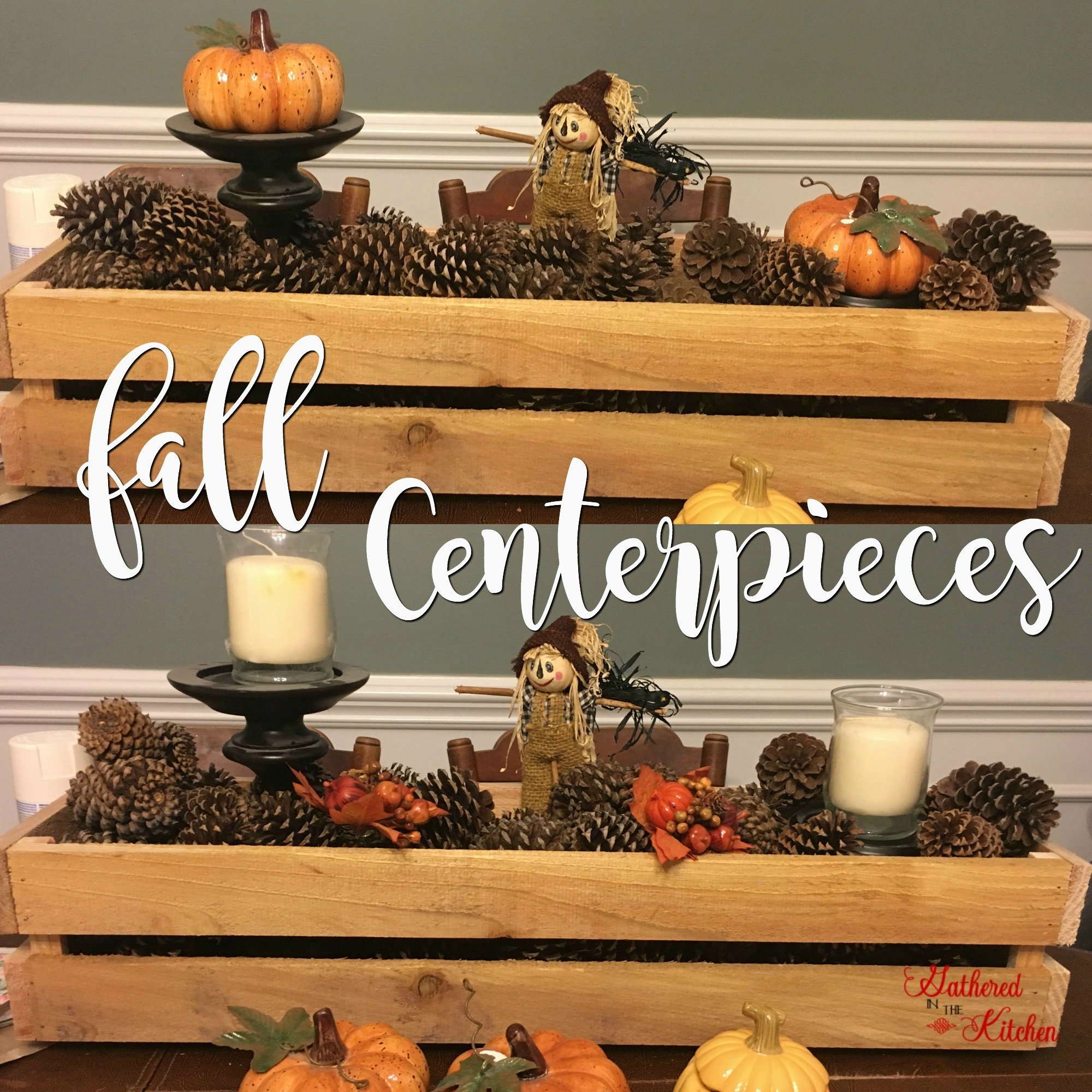 DIY Crate Centerpiece Box | Gathered in the Kitchen