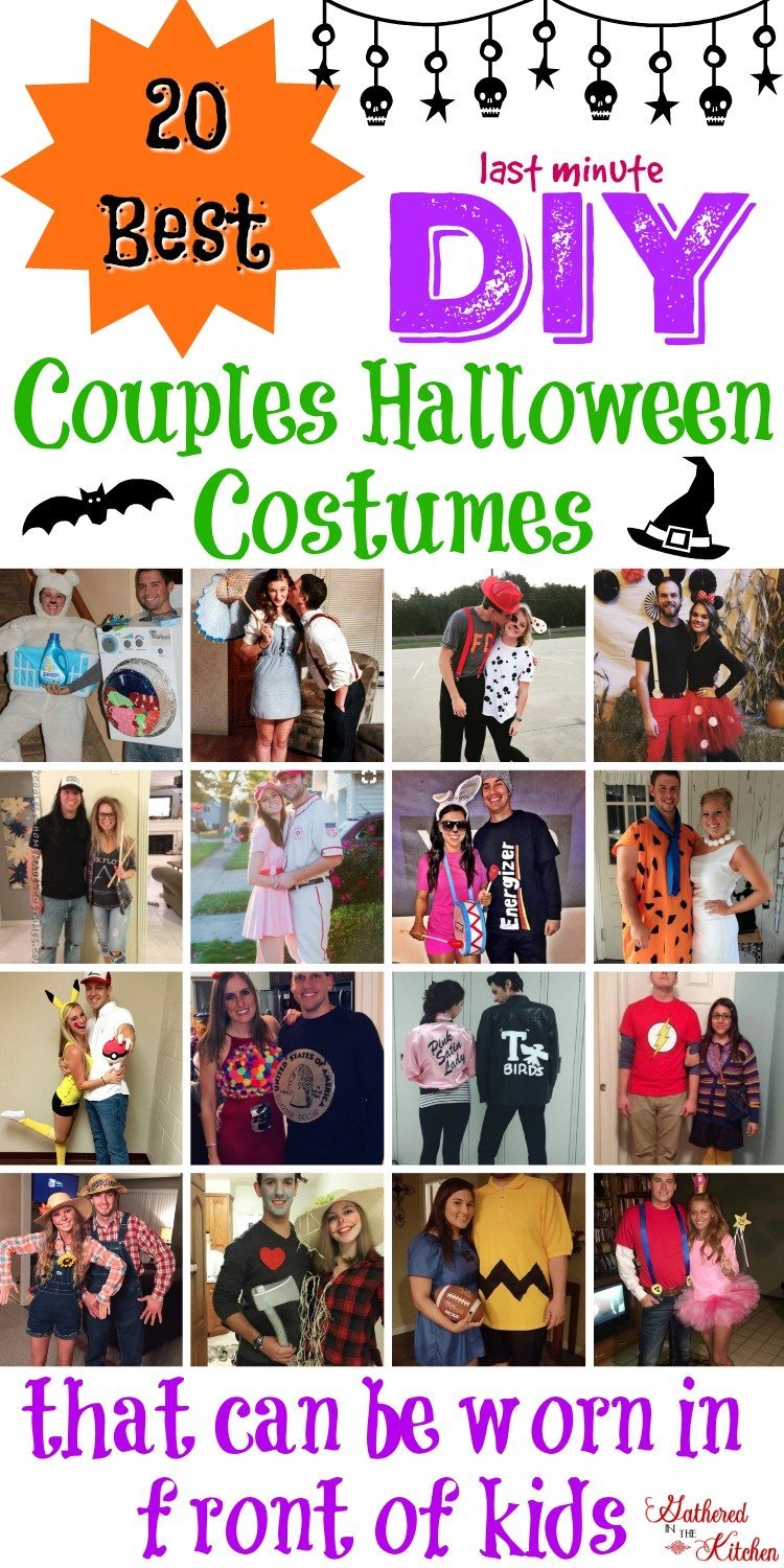 Last-Minute DIY Couples Halloween Costumes