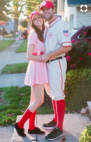 A League of Their Own Couples Costume - Pursuing Pretty