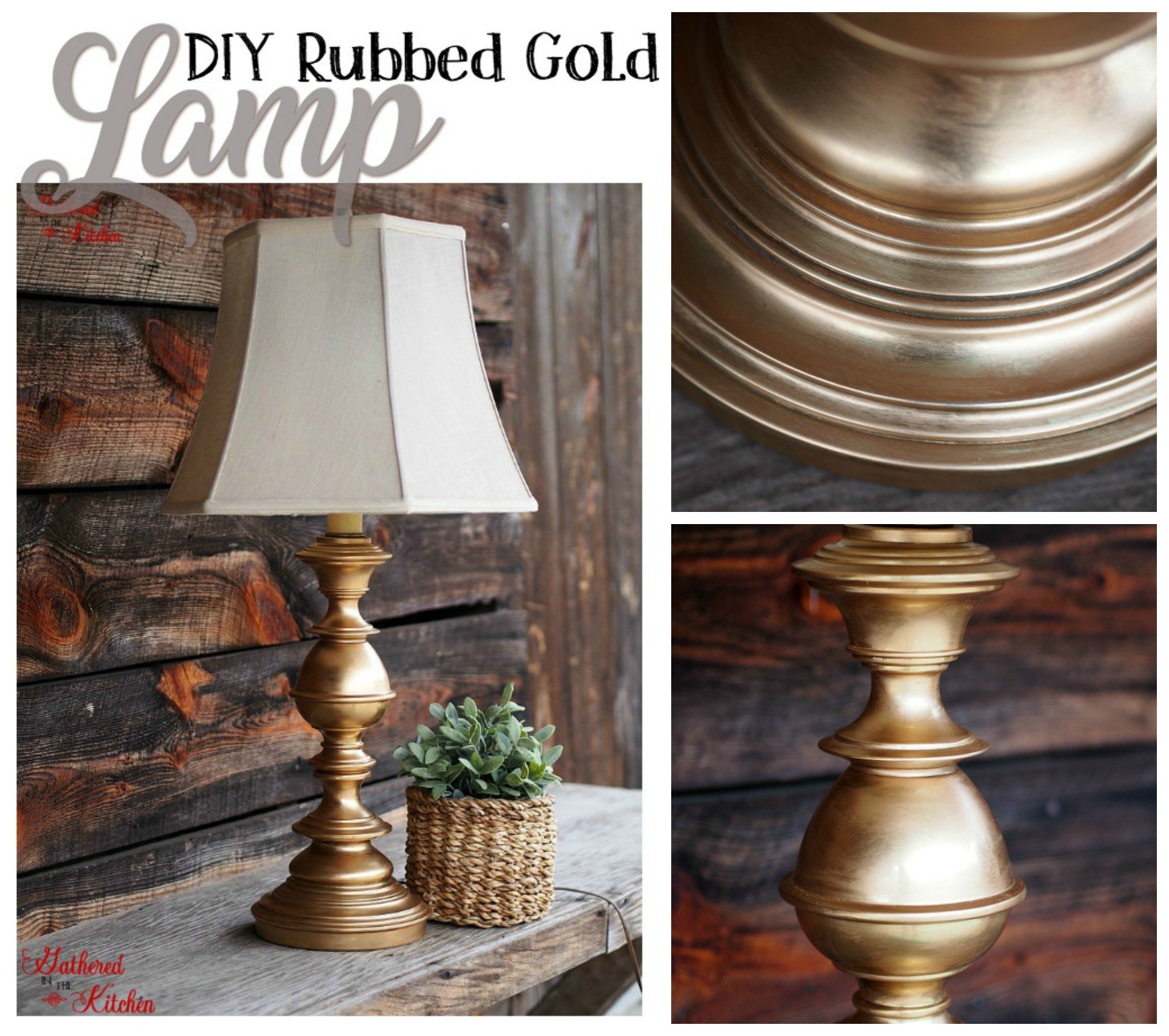 How To Clean Brass Lamps  Thrifted Lamp Clean and Restore 