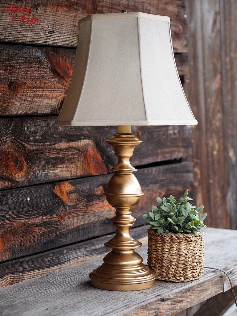 Diy farmhouse on sale floor lamp