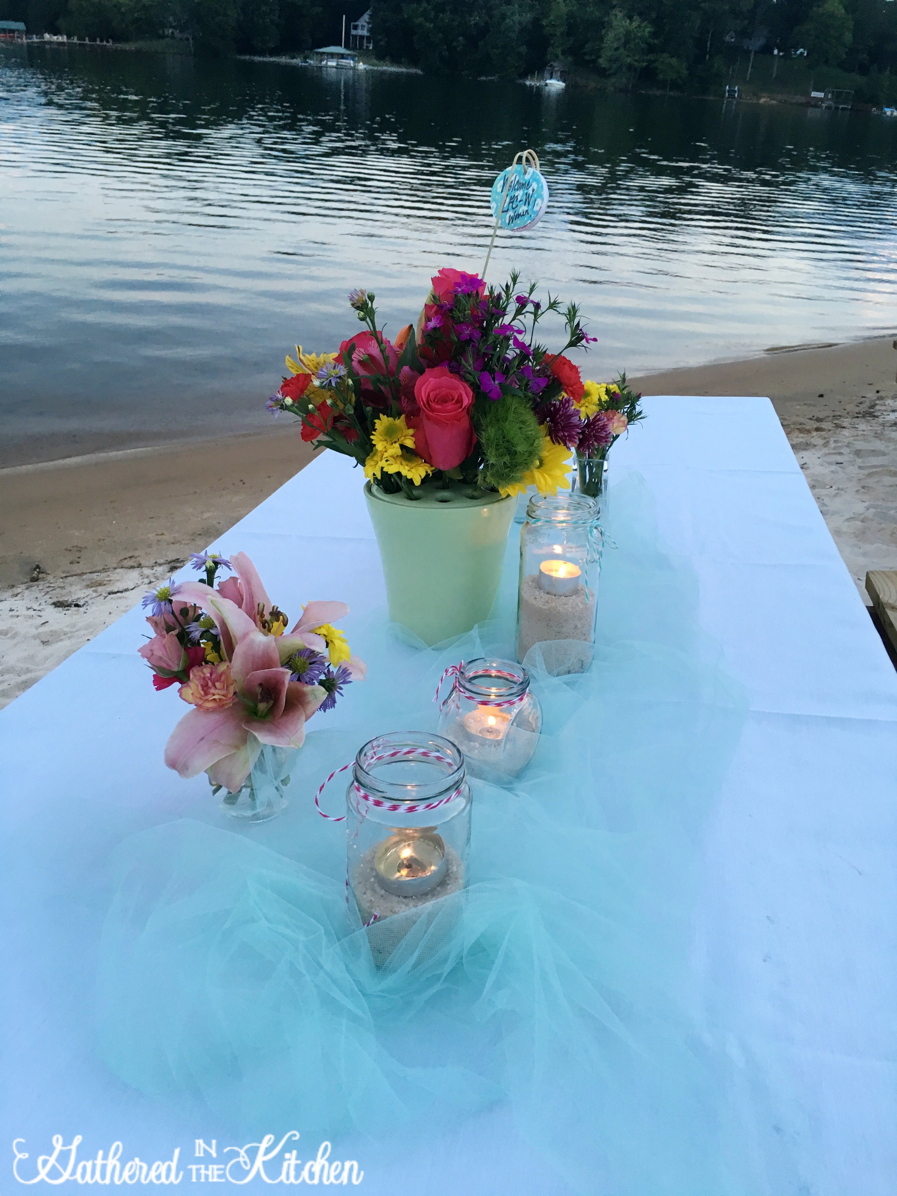 Simple & Elegant Beach Party Decorations