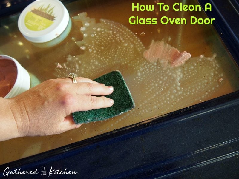 How to Clean the Inside of Your Oven Door - Bitz & Giggles