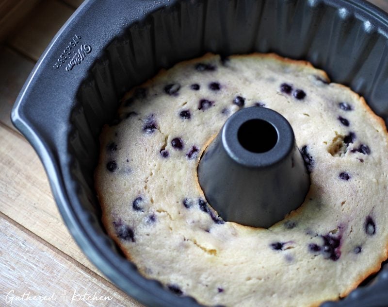 Blueberry Breakfast Bundt Cake | Gathered in the Kitchen