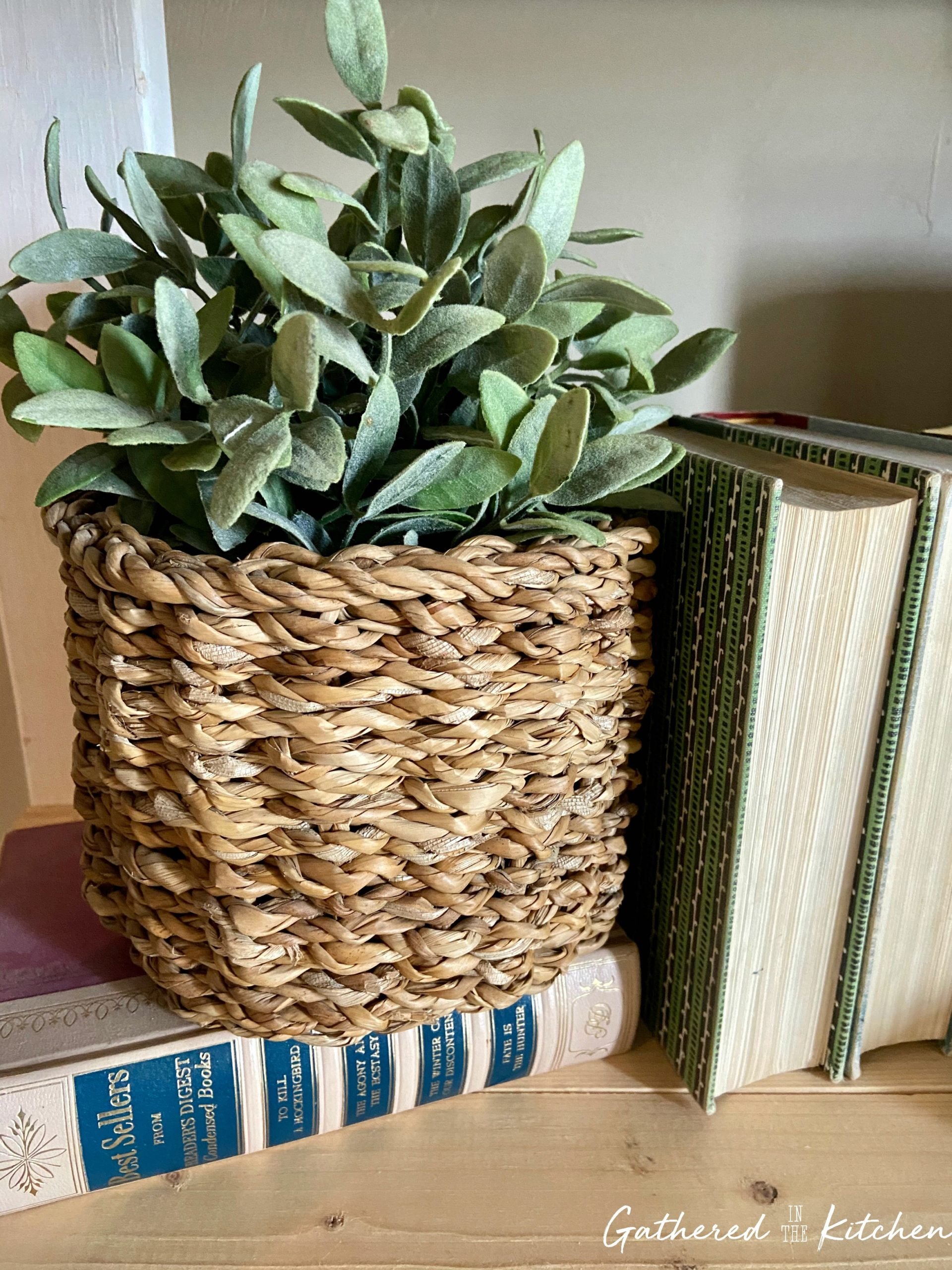 Affordable Artificial Farmhouse Plants 3 Gathered In The Kitchen