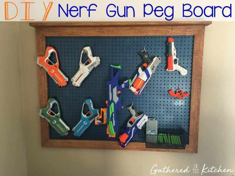 Nerf pegboard best sale