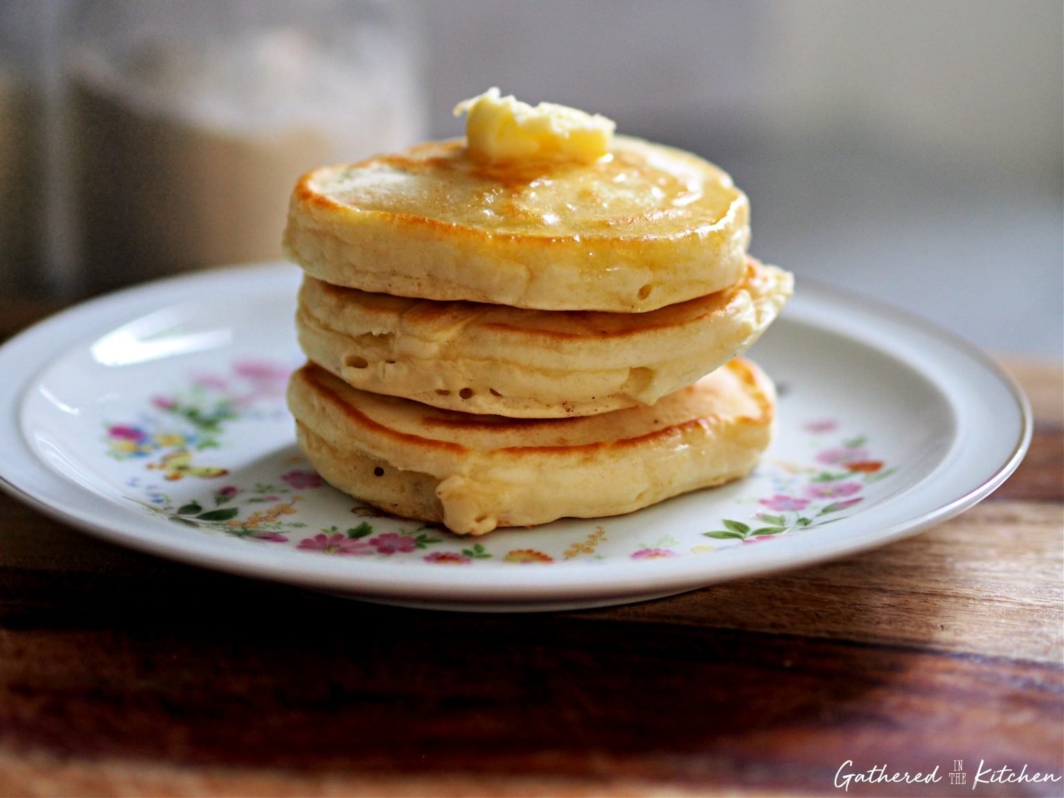 Make Ahead Mason Jar Pancakes with Free Printable Gathered in the Kitchen
