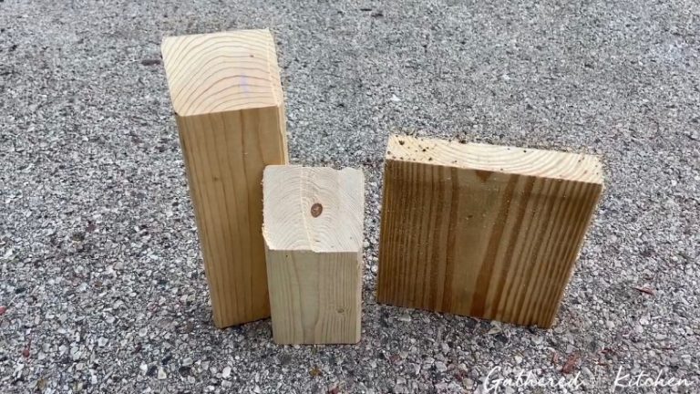 DIY Scrap Wood Block Pumpkins | Gathered In The Kitchen