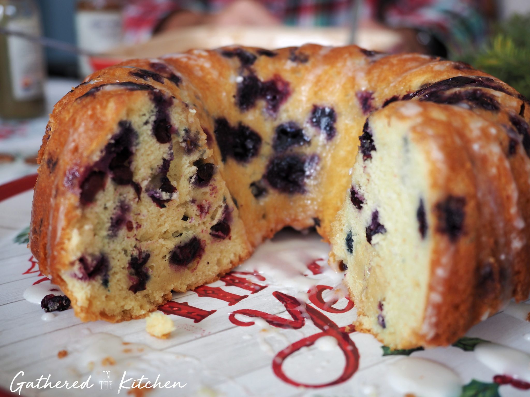 Blueberry Breakfast Bundt Cake Gathered in the Kitchen