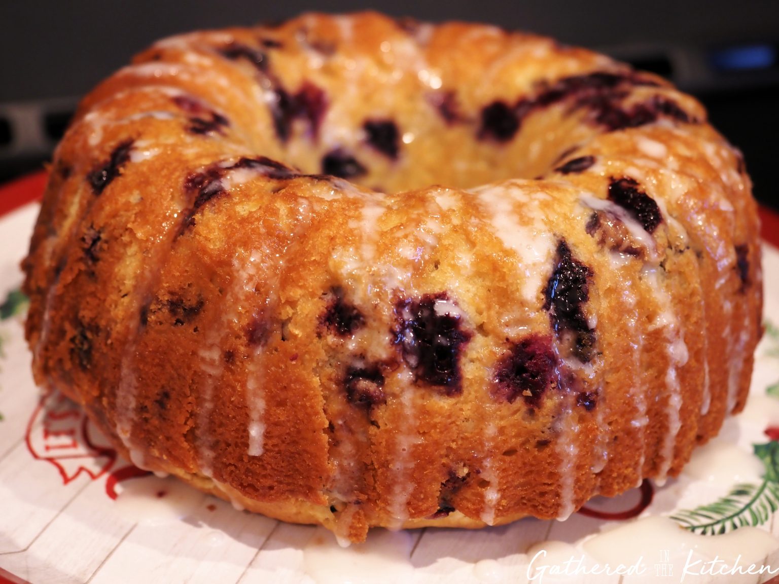 Blueberry Breakfast Bundt Cake Gathered in the Kitchen