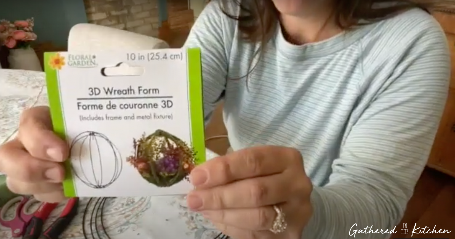3d Wreath Form Ideas
