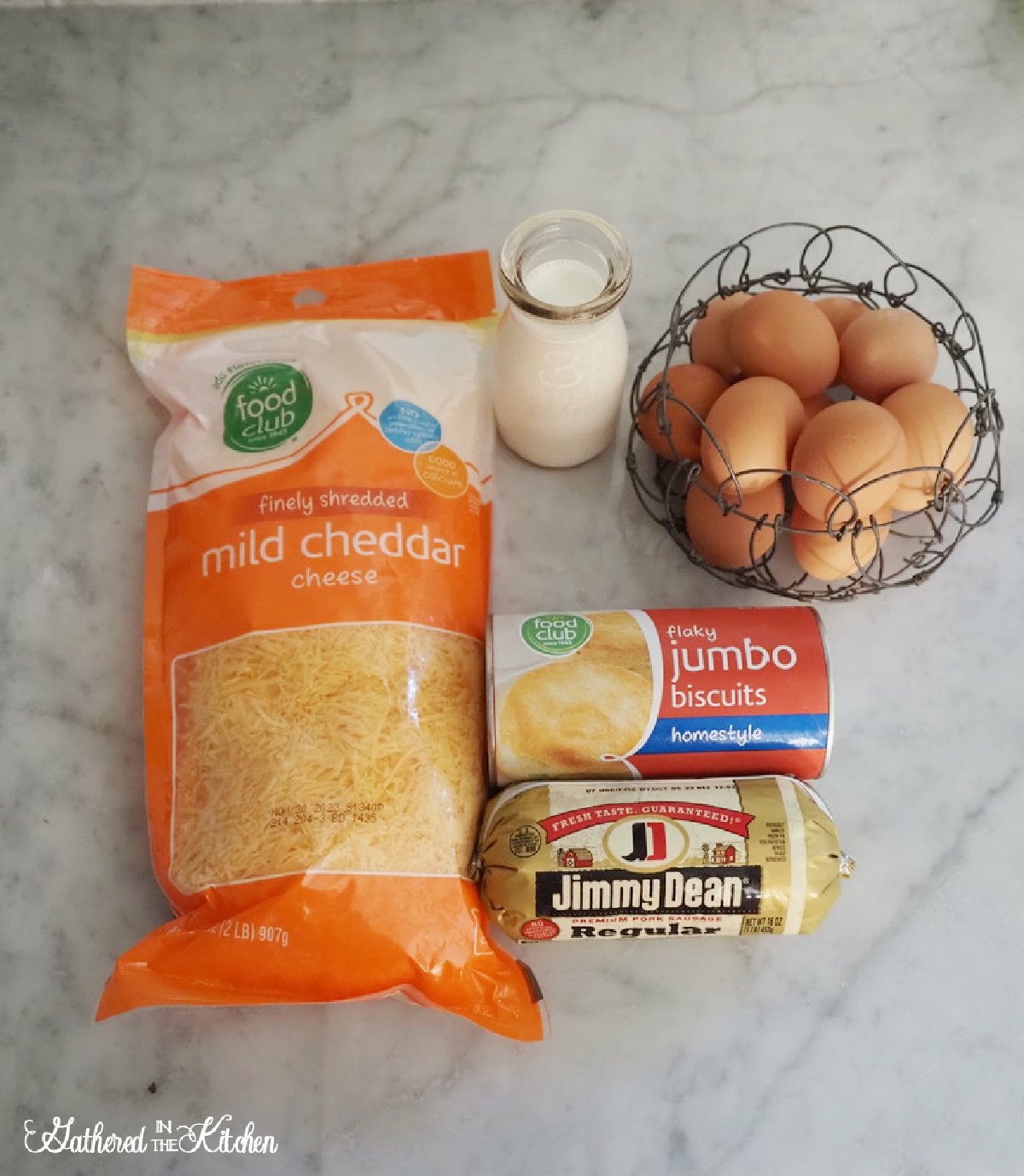 StoreBought Canned Biscuit Breakfast Casserole Recipe Gathered in