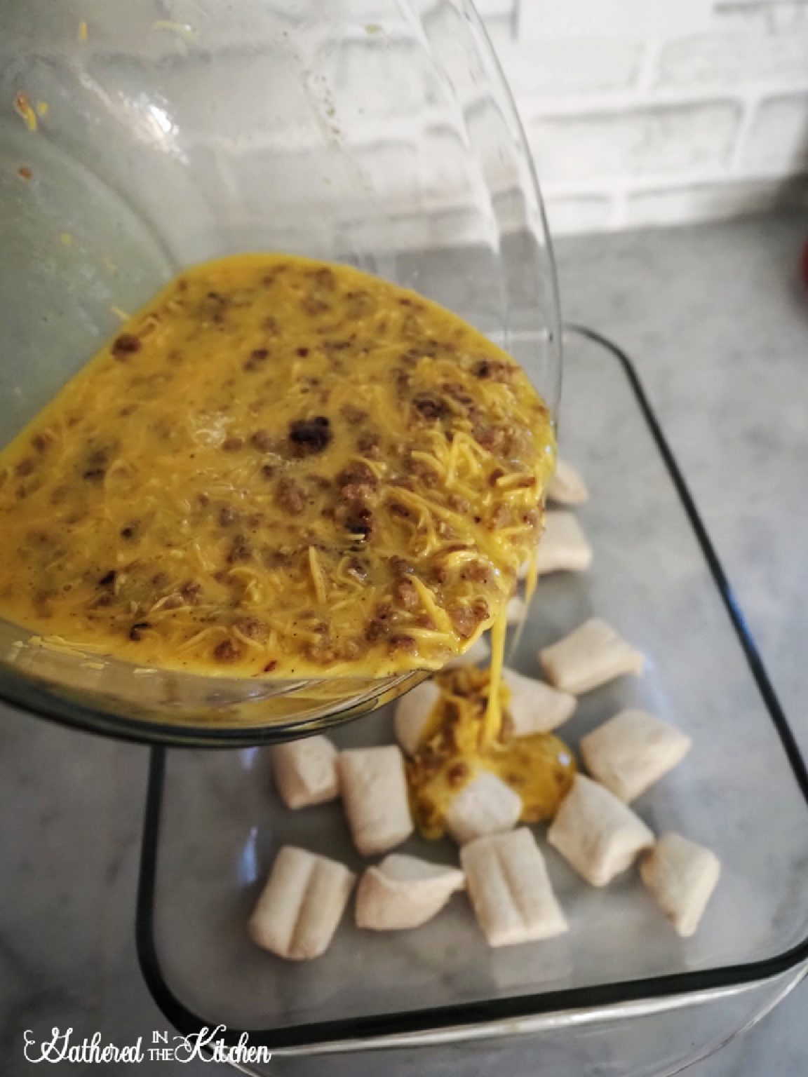 StoreBought Canned Biscuit Breakfast Casserole Recipe Gathered in