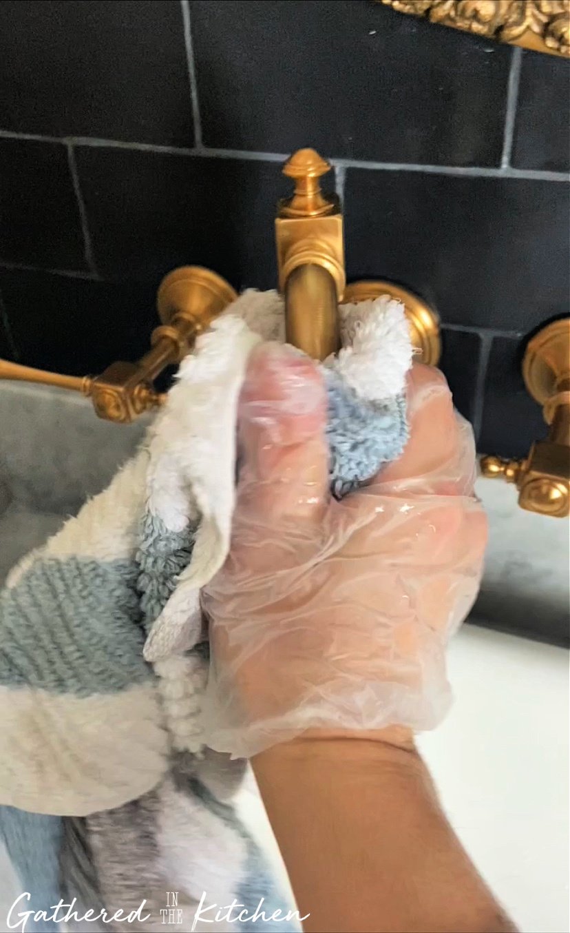 How to Remove Hard Water Stains and Buildup on Faucet Fixtures