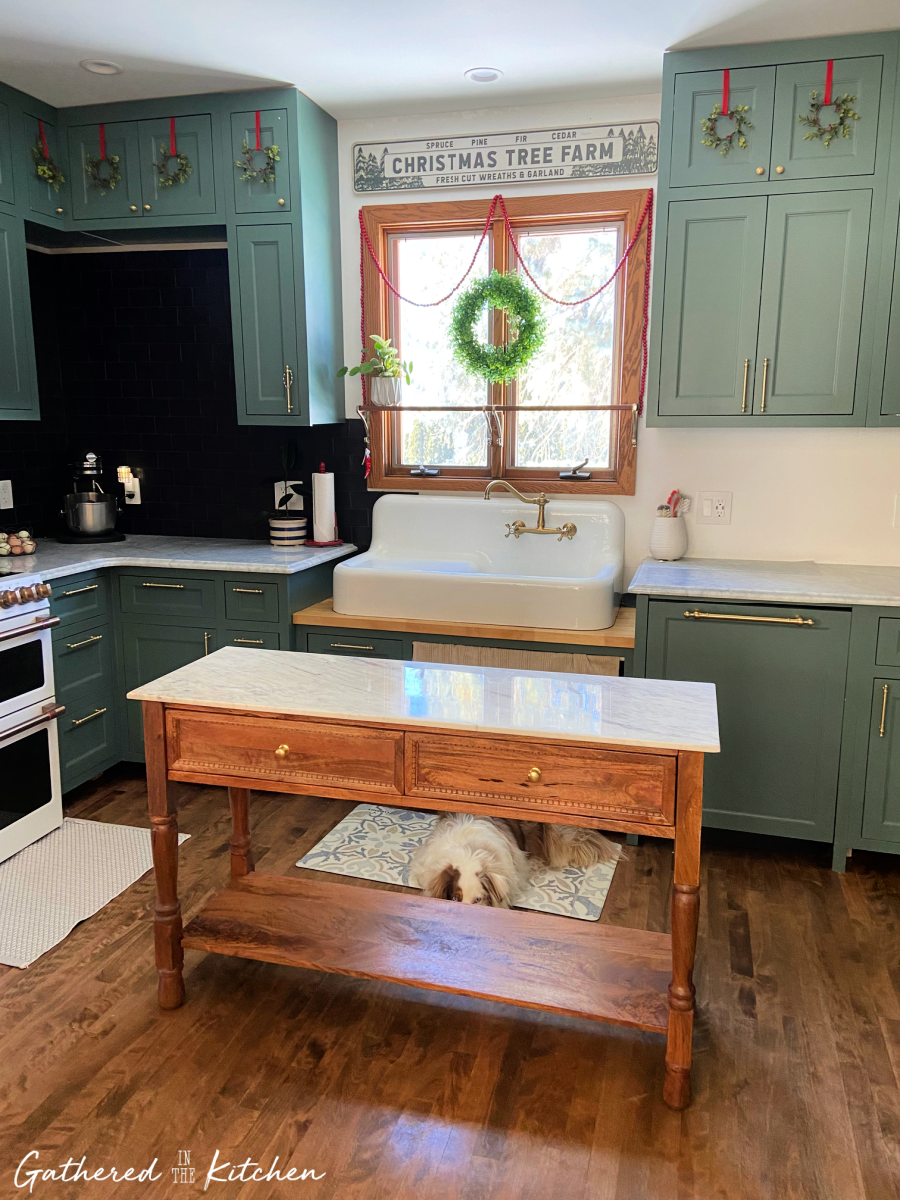How To Clean A White Sink Cast Iron Sink Gathered in the Kitchen