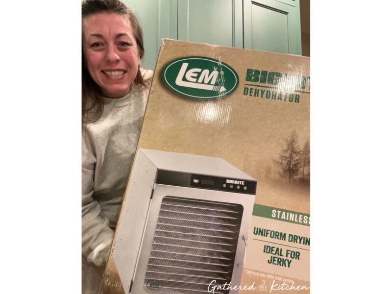 LEM Big Bite 16 Tray Food Dehydrator Stainless Steel | Gathered In The Kitchen