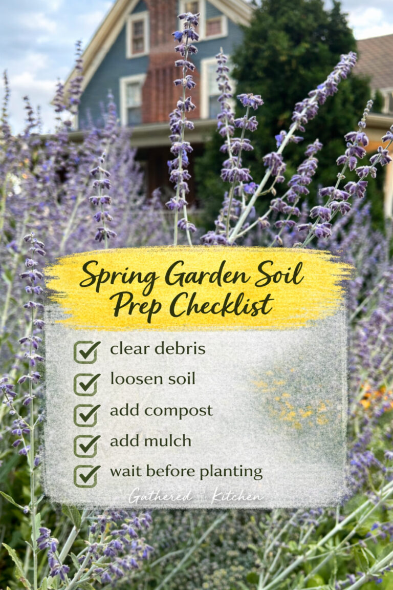 5 Tips to Prepare Garden Soil for Spring | Gathered In The Kitchen